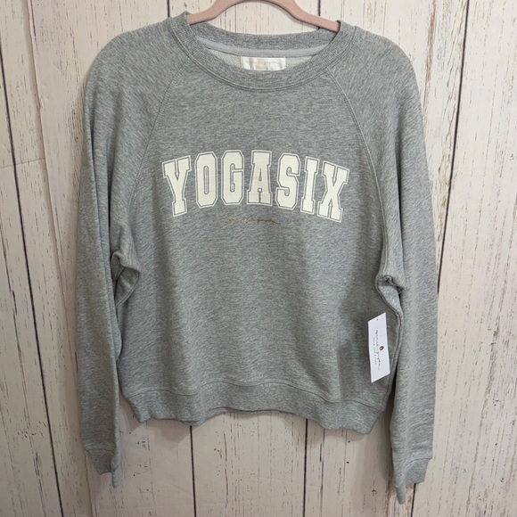Spiritual Gangster Tops - NWT Yogasix Spiritual Gangster Brigette Raglan Sweatshirt